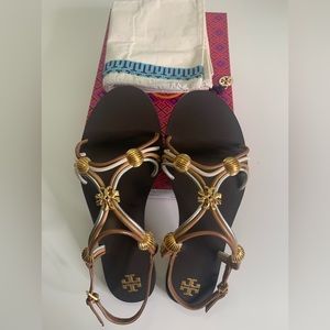 Tory Burch Capri Multi Strap Sandals